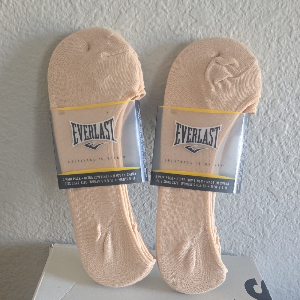 Everlast Men's Beige Low-Cut Socks